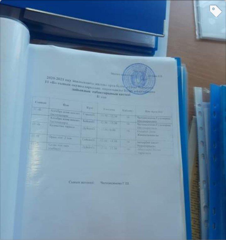 Қорытынды аттестаттау материталдары