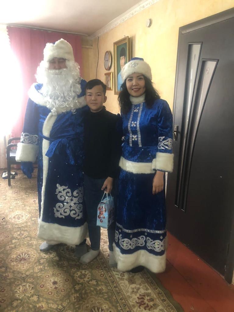 Биылғы жылы мүмкіндігі шектеулі балаларды құттықтау шет қалмады.