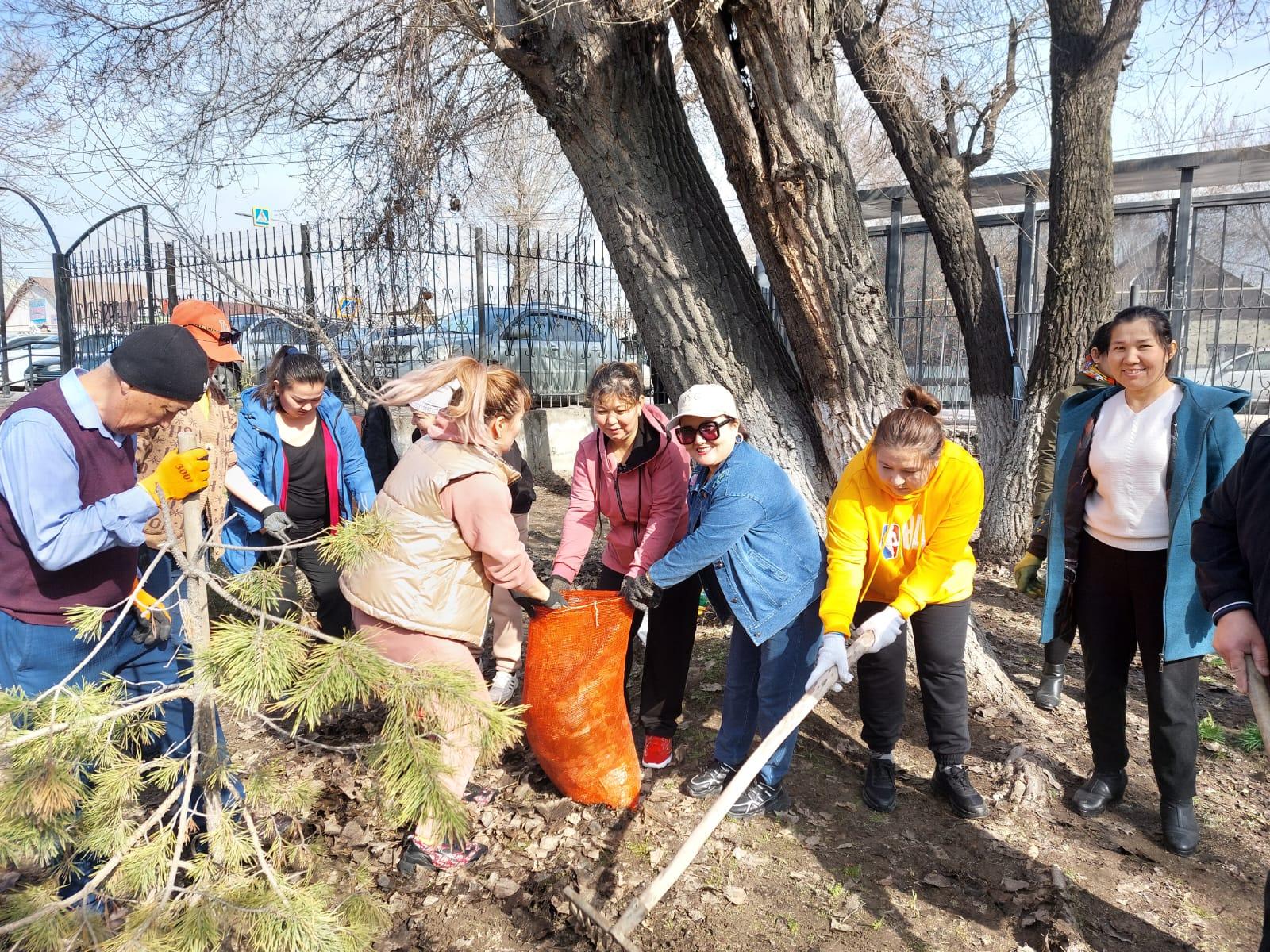 Көктемгі тазалық жұмыстары